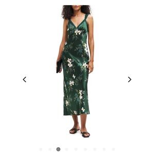 Reformation Neola Silk Dress Portia XS